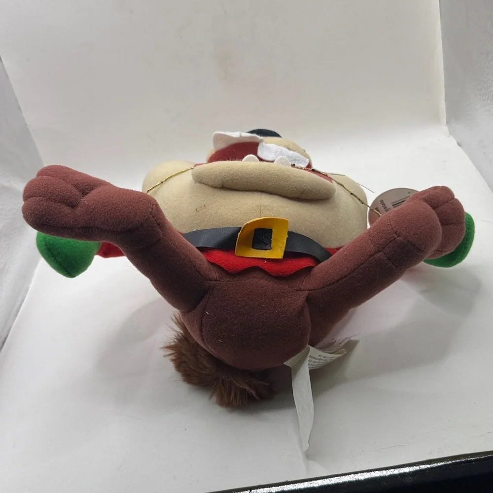 NWT Vtg Russel Stover Warner Bros Taz Plush Stuffed Animal Christmas Collectible